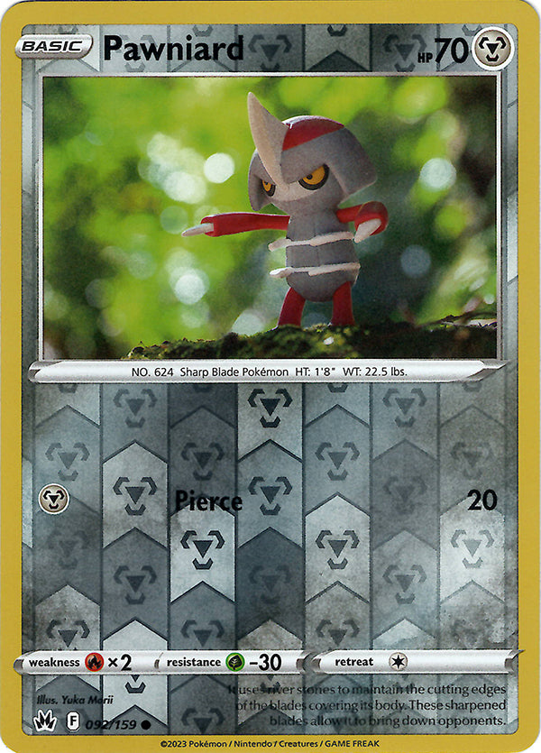 Pawniard (92) (Reverse Holo)