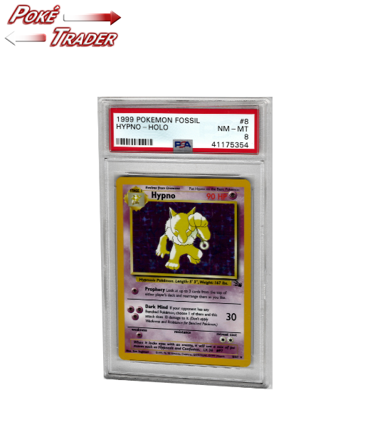 Hypno - Holo - Fossil - PSA 8