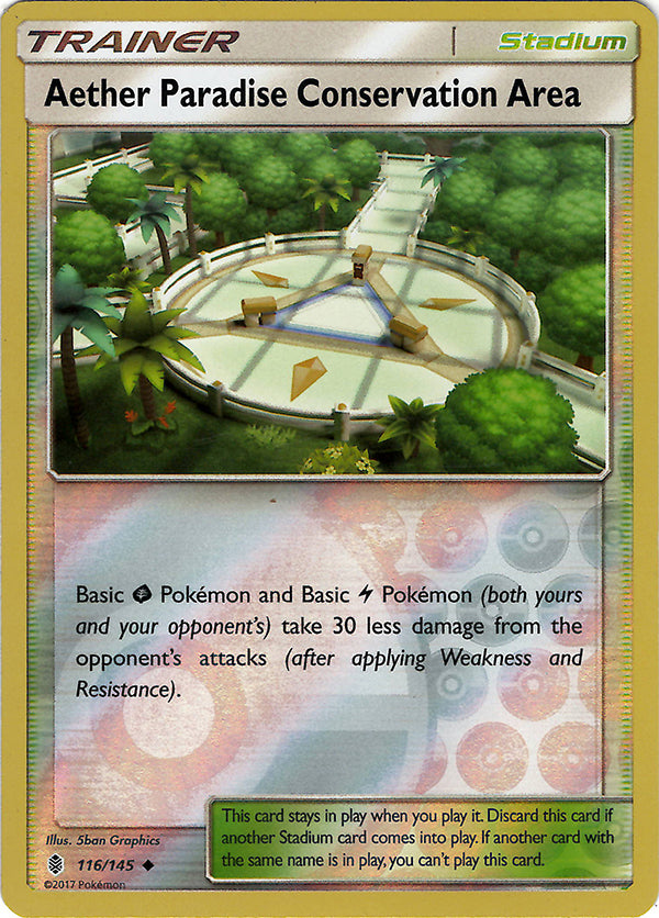 Aether Paradise Conservation Area (Reverse Holo)