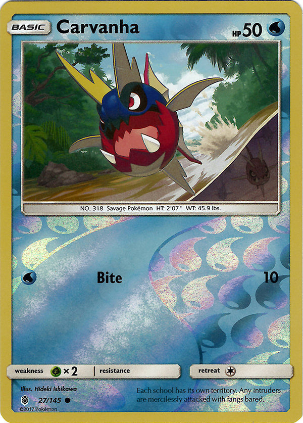 Carvanha (Reverse Holo)