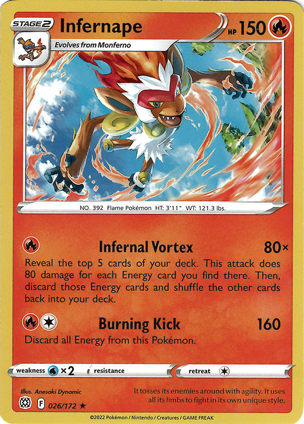 Infernape (Deck Exclusive Promo)