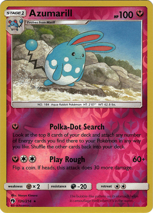 Azumarill (Reverse Holo)