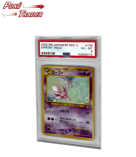 Espeon - Holo - Neo 2 (JAPANESE) - PSA 6