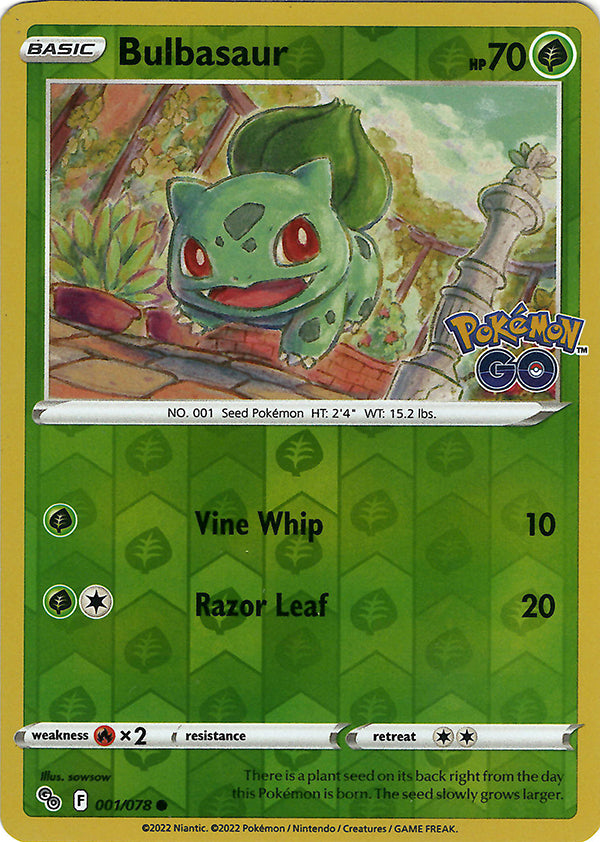 Bulbasaur (Reverse Holo)