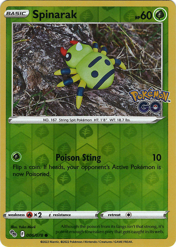 Spinarak (Reverse Holo)
