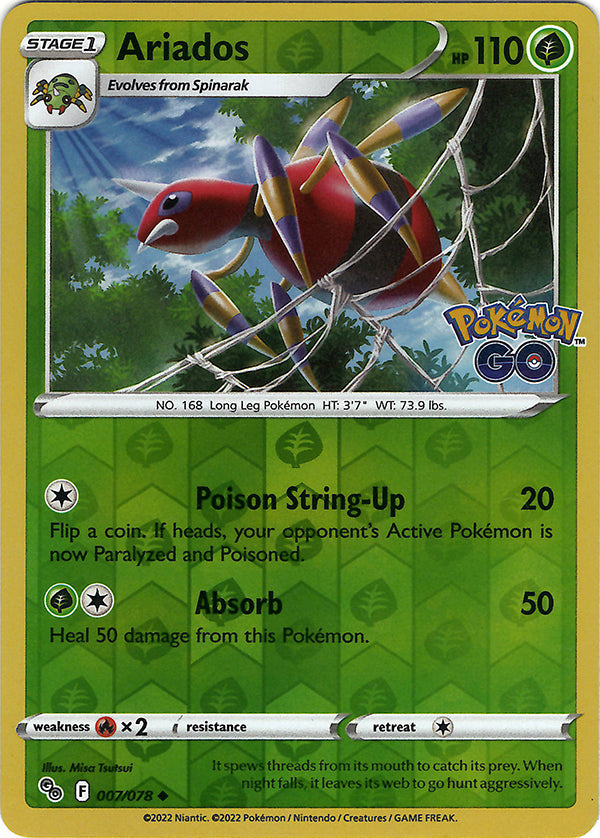 Ariados (Reverse Holo)