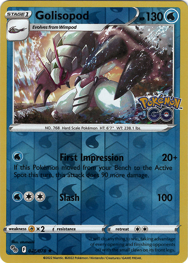 Golisopod (Reverse Holo)