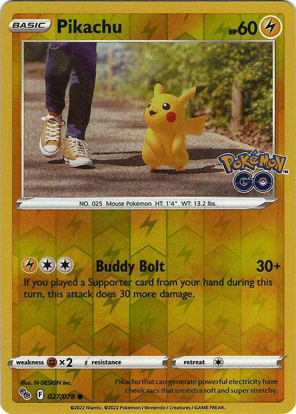 Pikachu (27) (Reverse Holo)