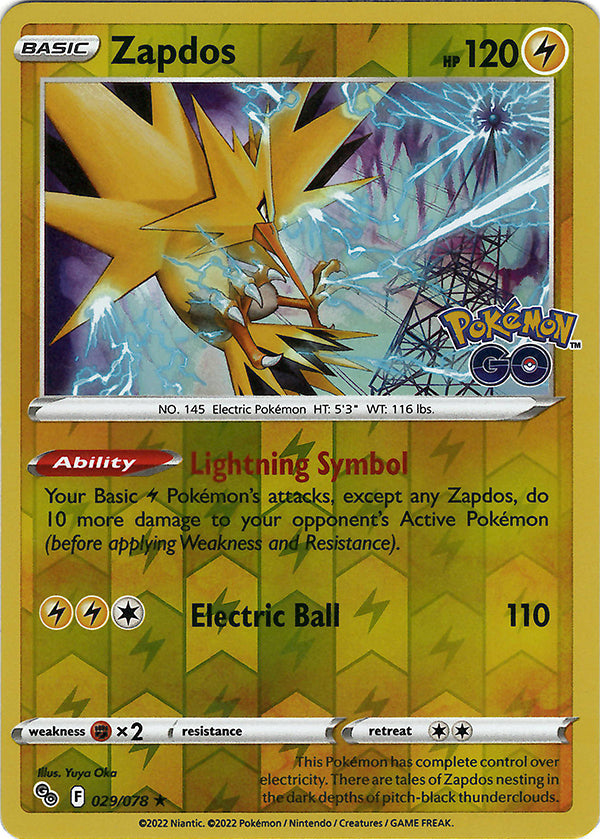 Zapdos (Reverse Holo)