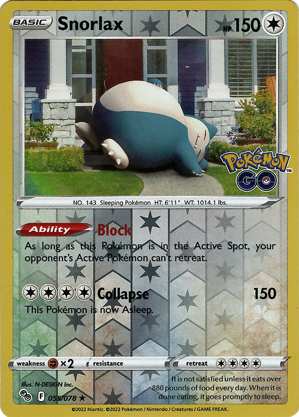 Snorlax (Reverse Holo)