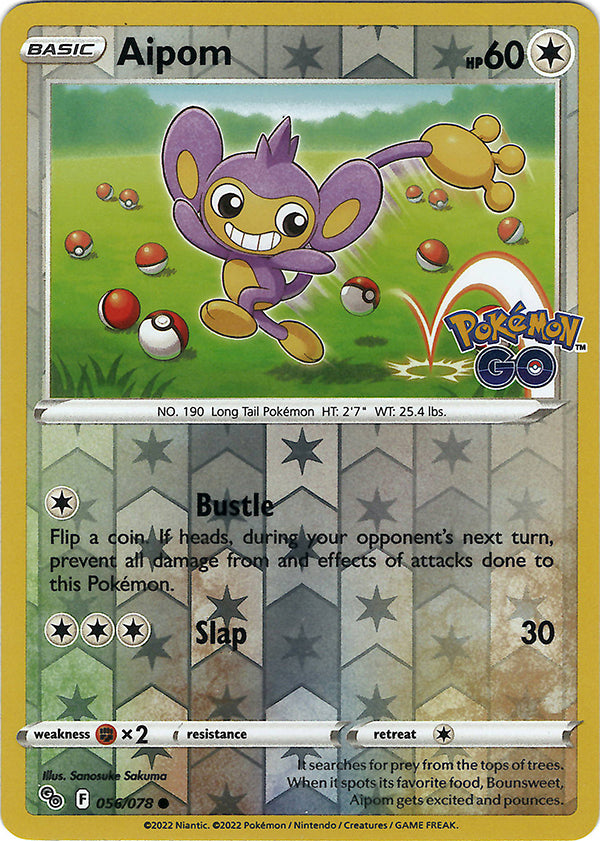 Aipom (Reverse Holo)