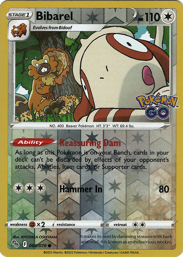 Bibarel (Reverse Holo)