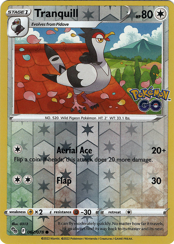 Tranquill (Reverse Holo)
