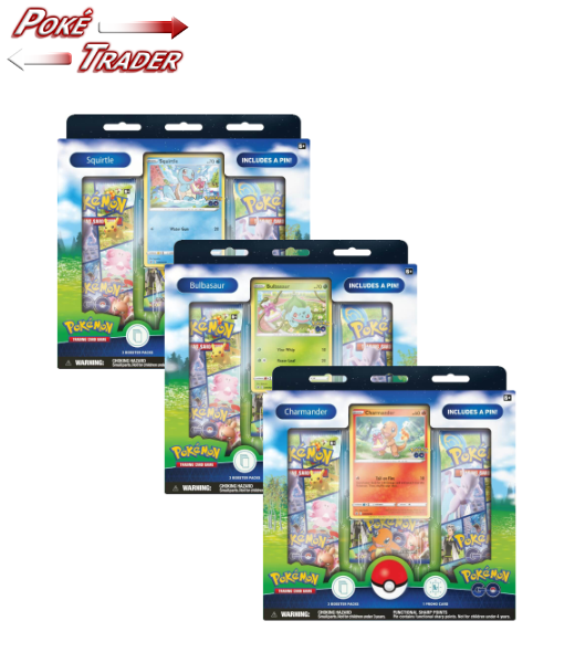 Pokémon GO x TCG Pin Collection [CHOOSE A BOX]