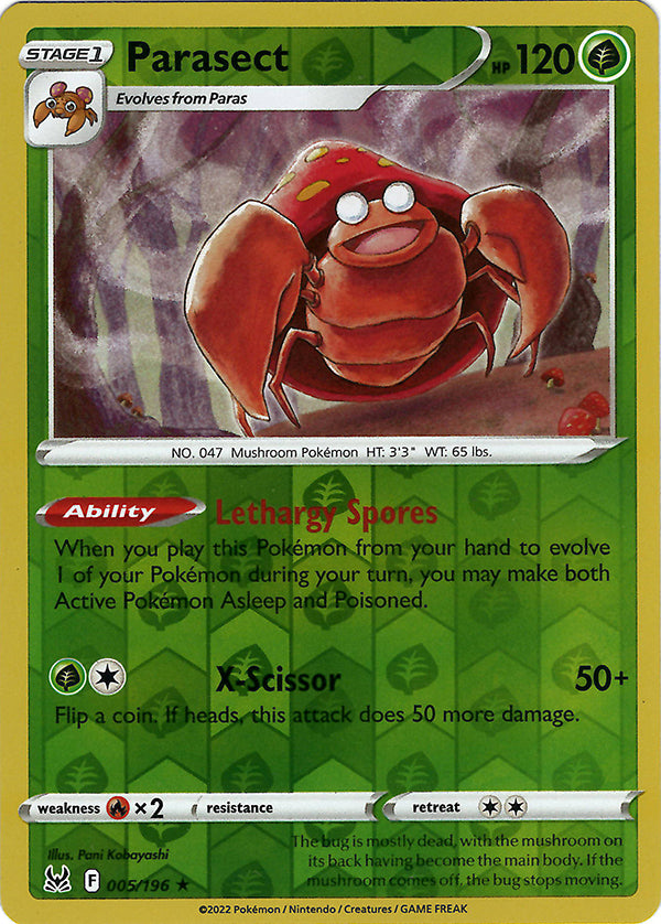 Parasect (Reverse Holo)