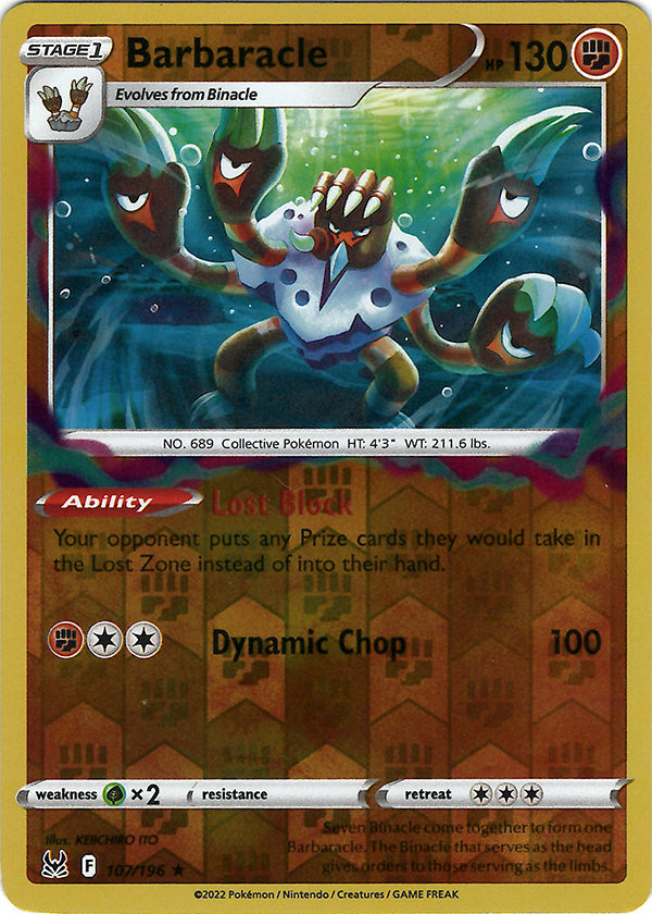Barbaracle (Reverse Holo)