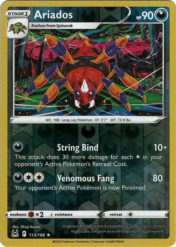 Ariados (Reverse Holo)