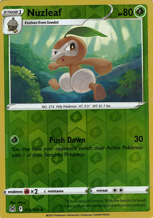 Nuzleaf (Reverse Holo)
