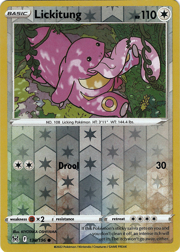 Lickitung (Reverse Holo)