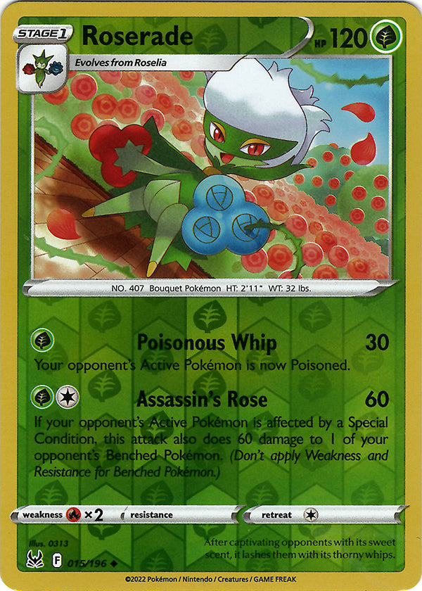 Roserade (Reverse Holo)