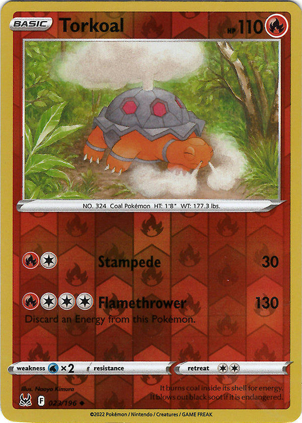 Torkoal (Reverse Holo)