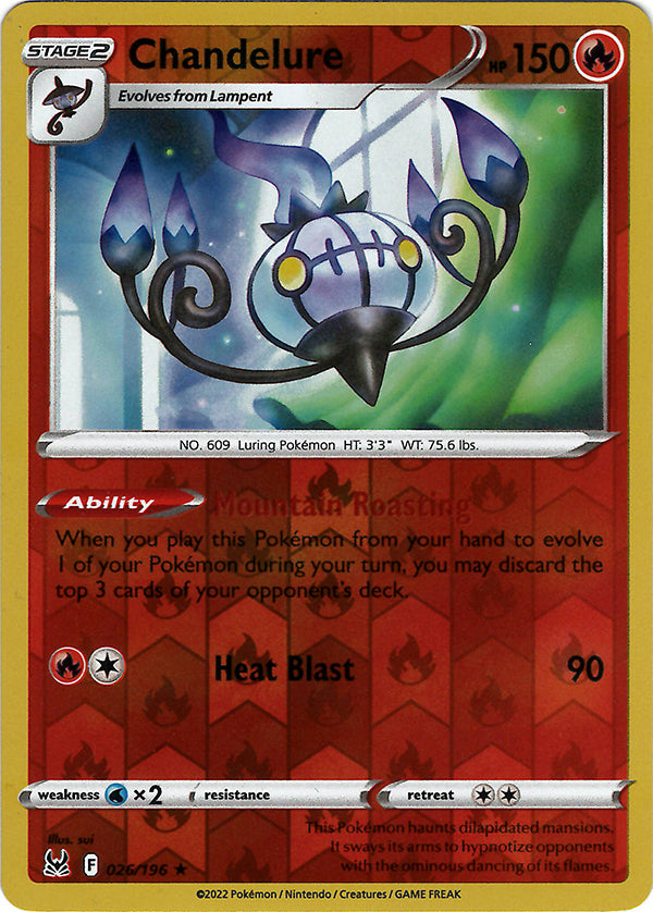 Chandelure (Reverse Holo)