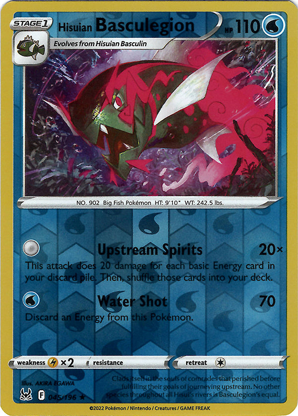 Hisuian Basculegion (Reverse Holo)