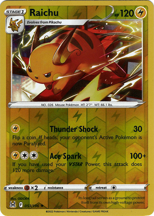 Raichu (Reverse Holo)