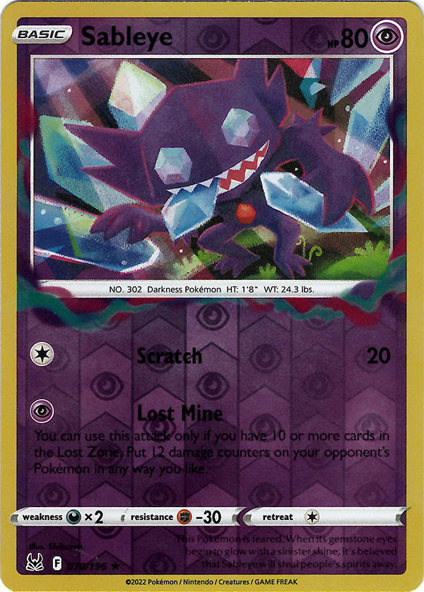 Sableye (Reverse Holo)