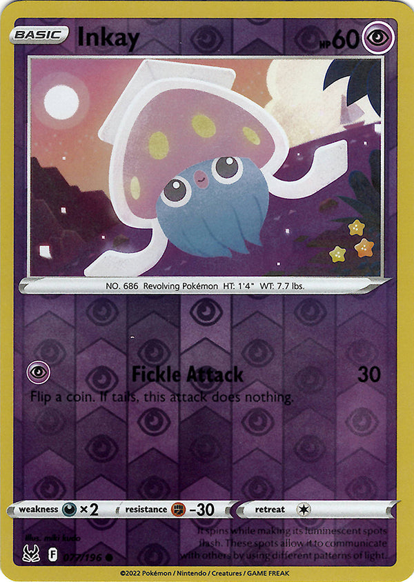 Inkay (77) (Reverse Holo)