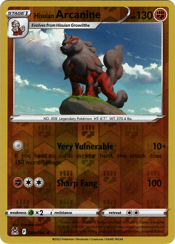 Hisuian Arcanine (Reverse Holo)