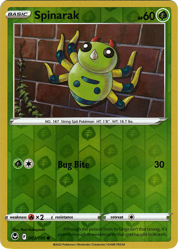 Spinarak (Reverse Holo)