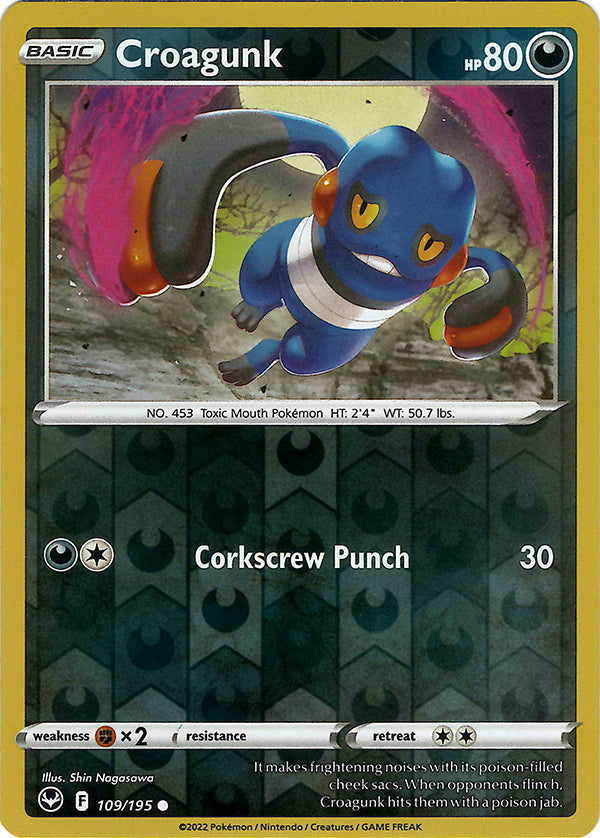 Croagunk (Reverse Holo)