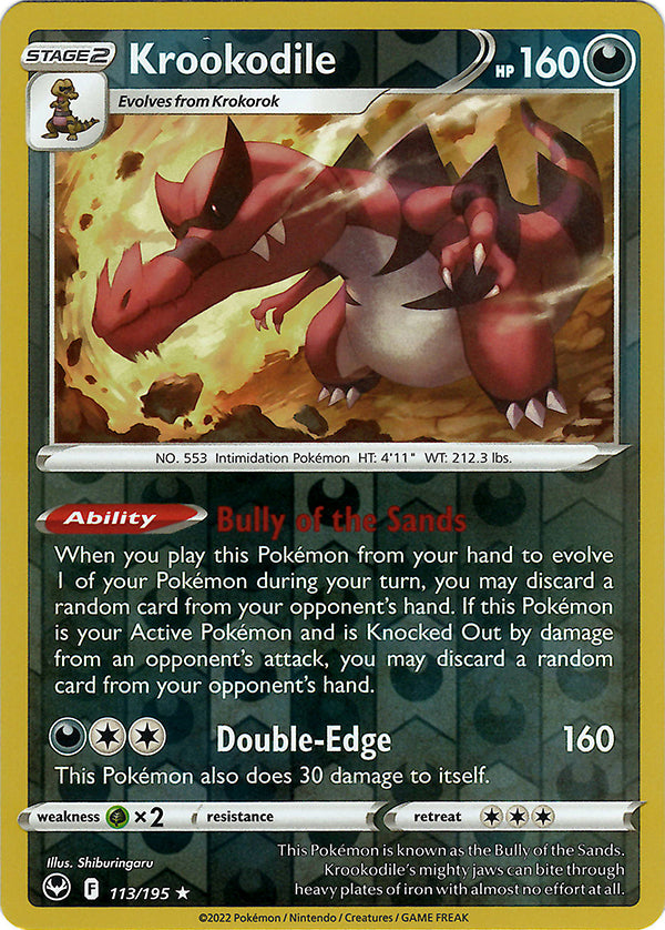 Krookodile (Reverse Holo)