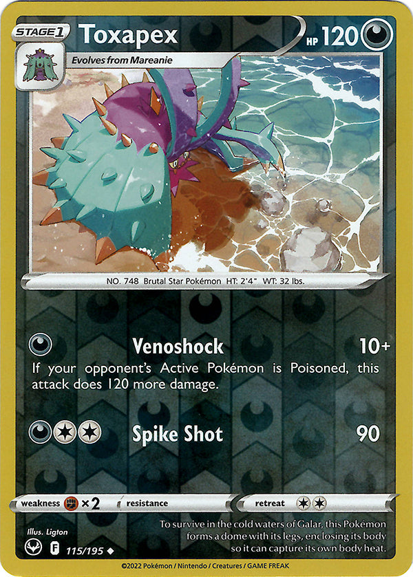 Toxapex (Reverse Holo)