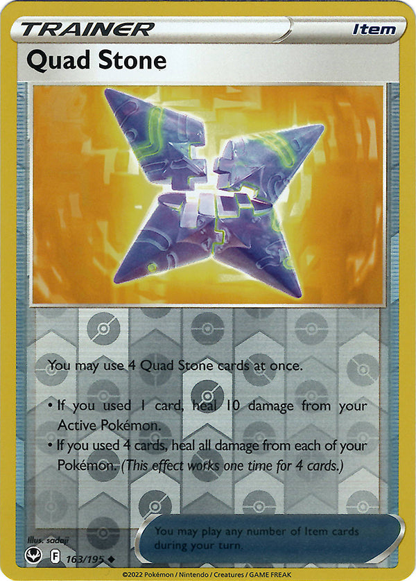 Quad Stone (Reverse Holo)