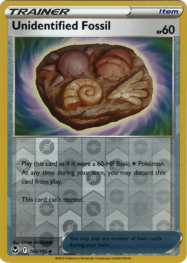 Unidentified Fossil (Reverse Holo)