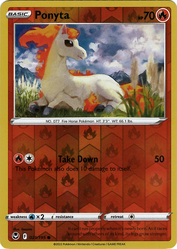 Ponyta (Reverse Holo)