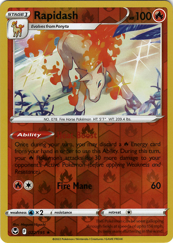 Rapidash (Reverse Holo)