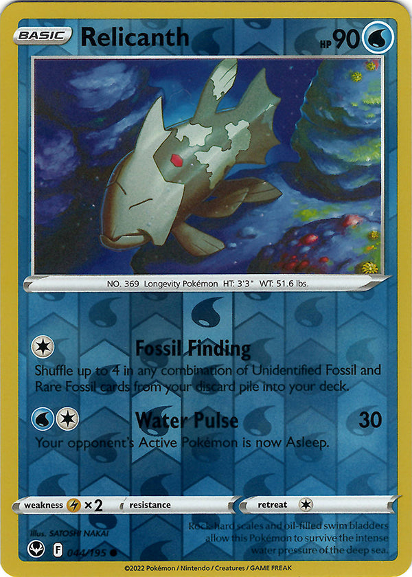Relicanth (Reverse Holo)