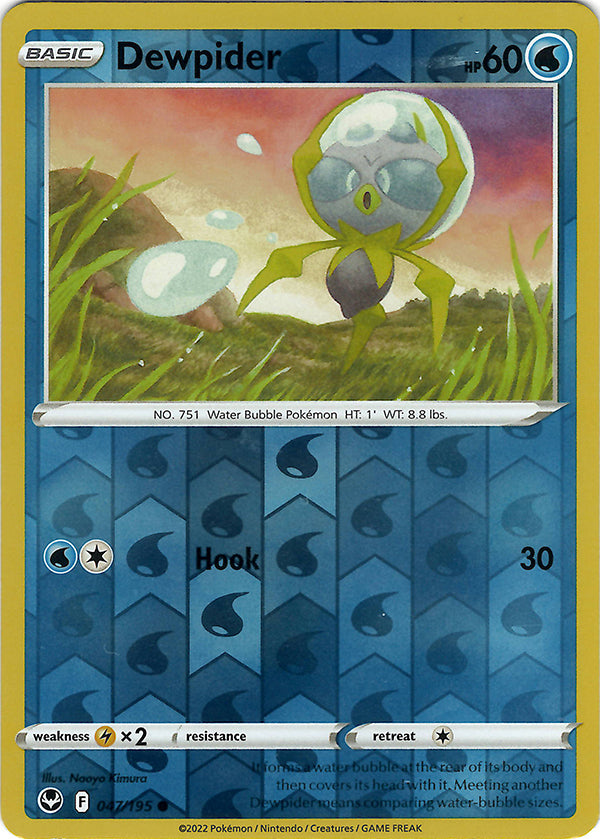 Dewpider (Reverse Holo)