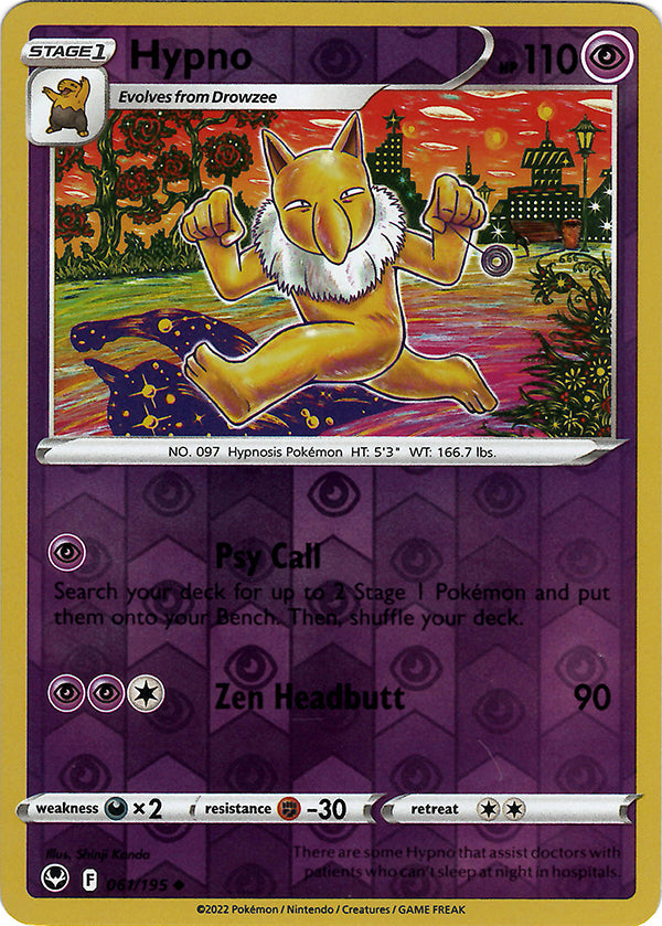 Hypno (Reverse Holo)