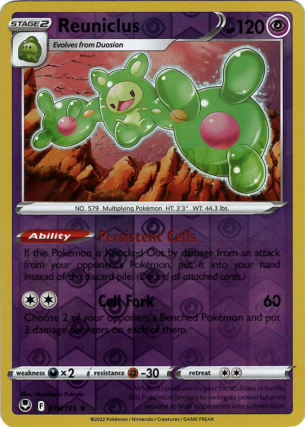 Reuniclus (Reverse Holo)