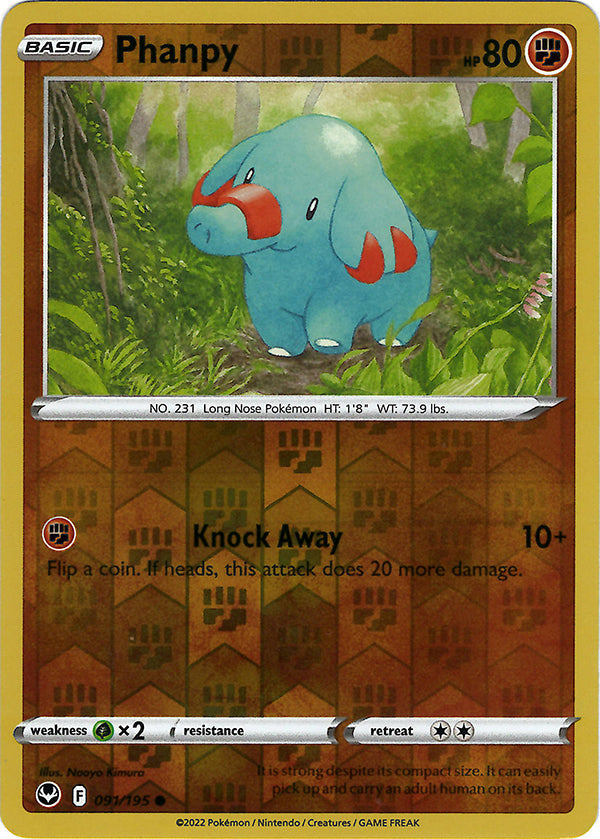 Phanpy (Reverse Holo)