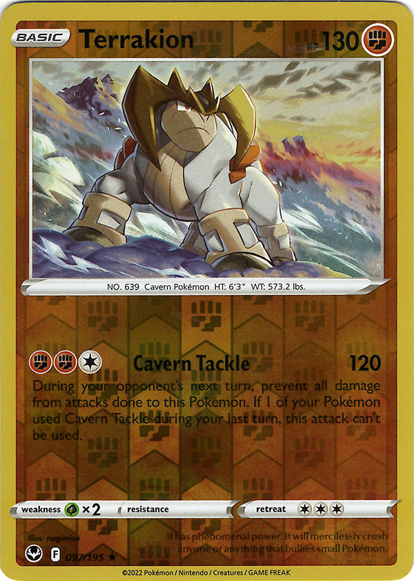 Terrakion (Reverse Holo)