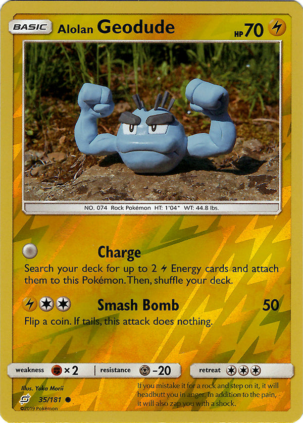 Alolan Geodude (35) (Reverse Holo)