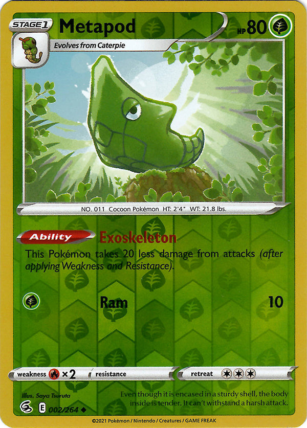 Metapod (Reverse Holo)