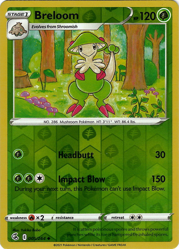 Breloom (Reverse Holo)