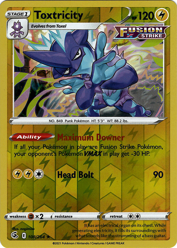 Toxtricity (108) (Reverse Holo)