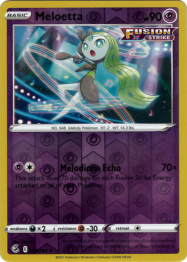 Meloetta (Reverse Holo)